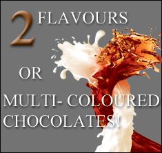 Our Double Chocolate Fountains serving the Greater Toronto area can offer 2 colours of chocloate!
