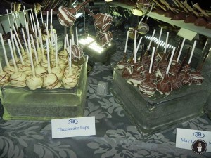 cheesecake on glass